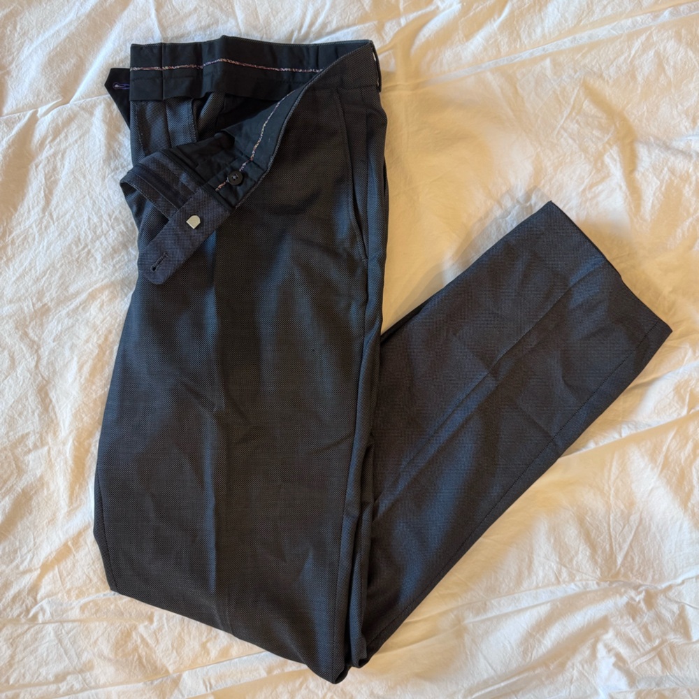 Men’s Without Prejudice Black Dress Pants